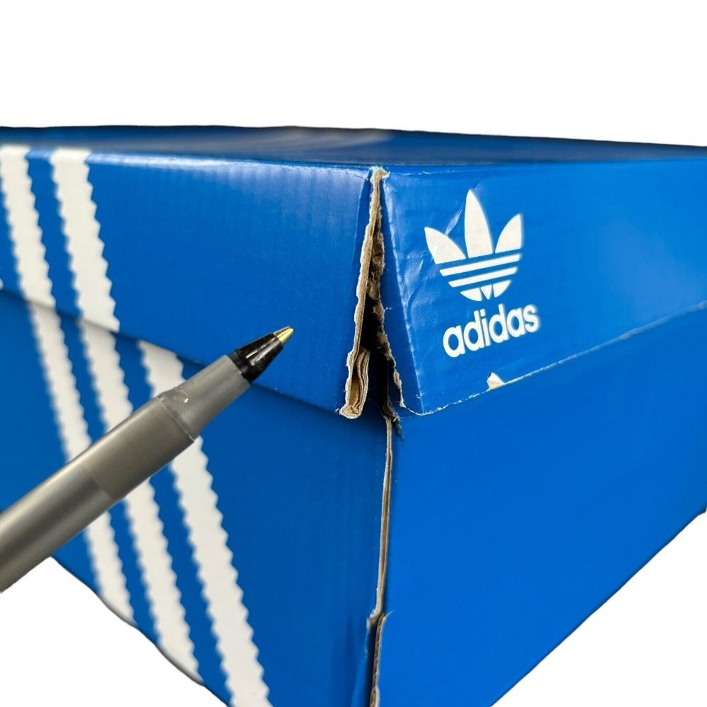 Adidas Samba Cloud White Lucid Blue Gum Shoes IG2339 Men's Sizes 8.5 - 13 - Picture 10 of 10